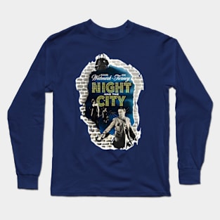 Night and the City (1950) Richard Widmark Gene Tierney Long Sleeve T-Shirt